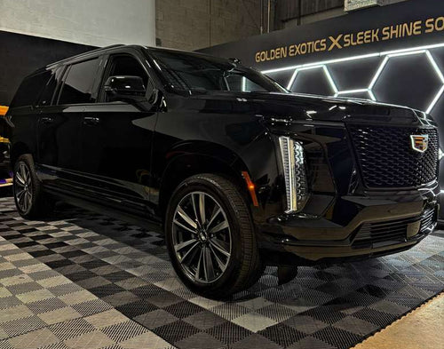 2025 Cadillac Escalade with TVs