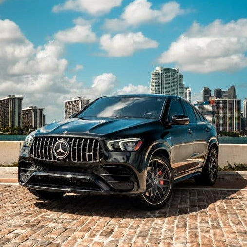 Black Mercedes-Benz SUV