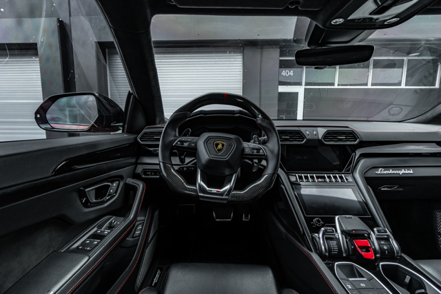 Red Lamborghini Urus