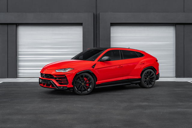 Red Lamborghini Urus