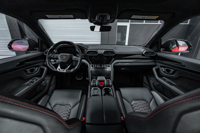 Red Lamborghini Urus