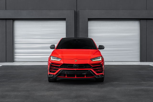 Red Lamborghini Urus