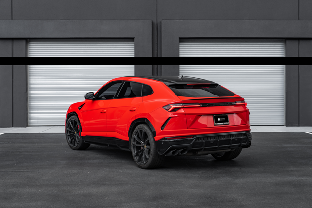 Red Lamborghini Urus