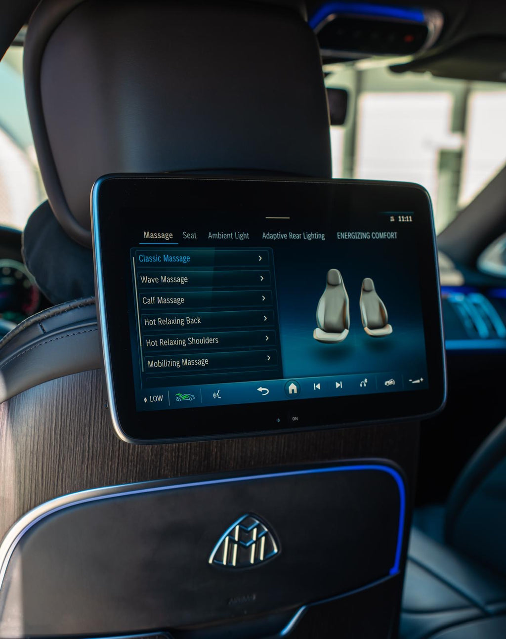 Comfort meats luxury.