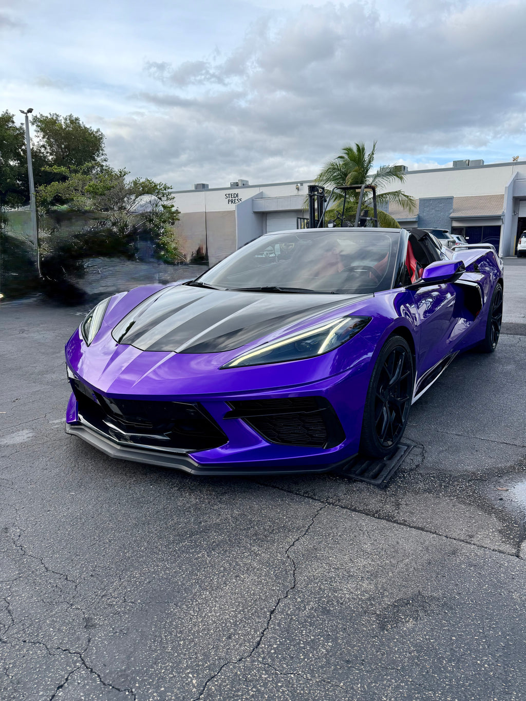 Colorful Cars for rent in Miami