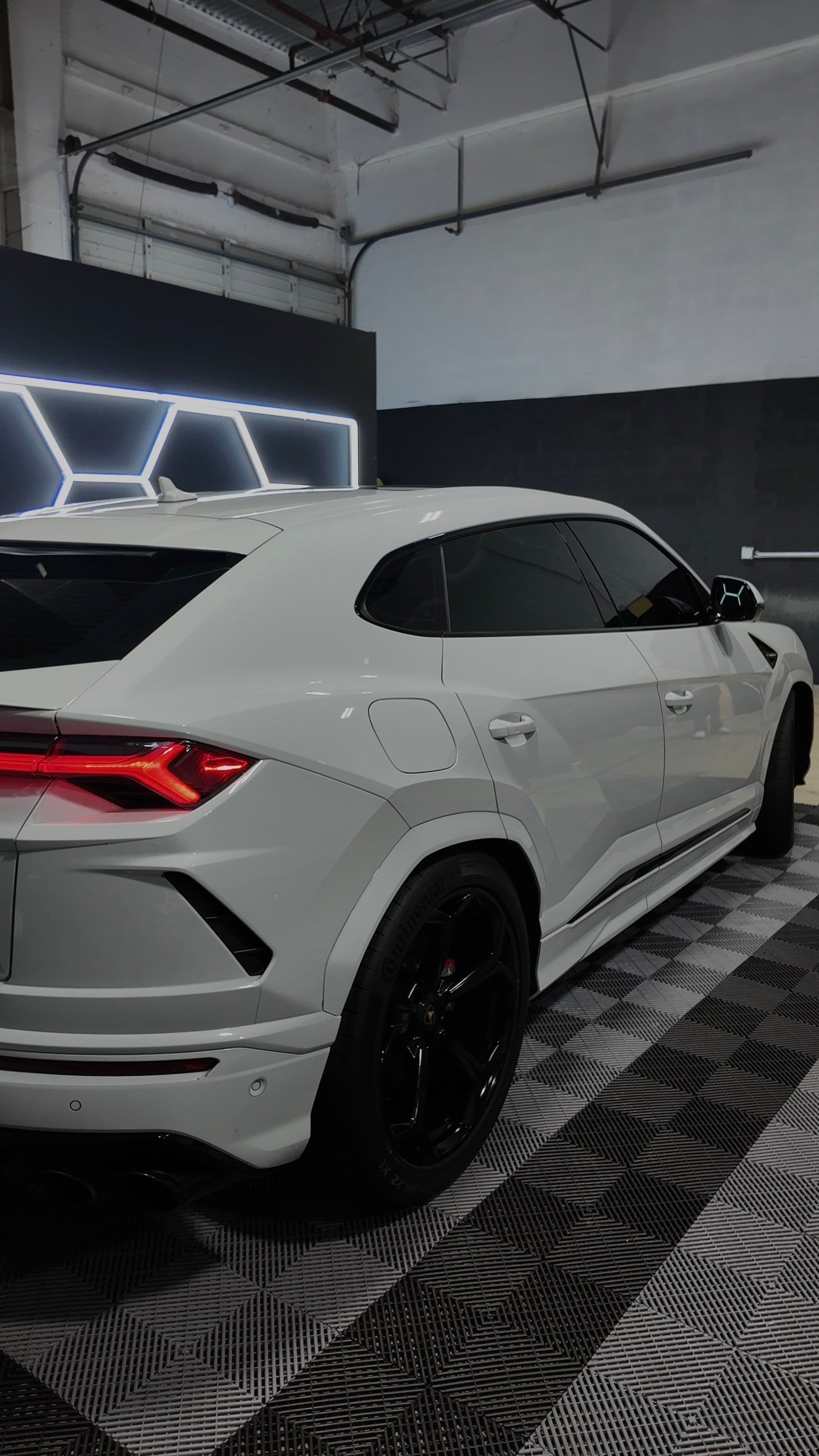 Panda Lamborghini Urus with Stars