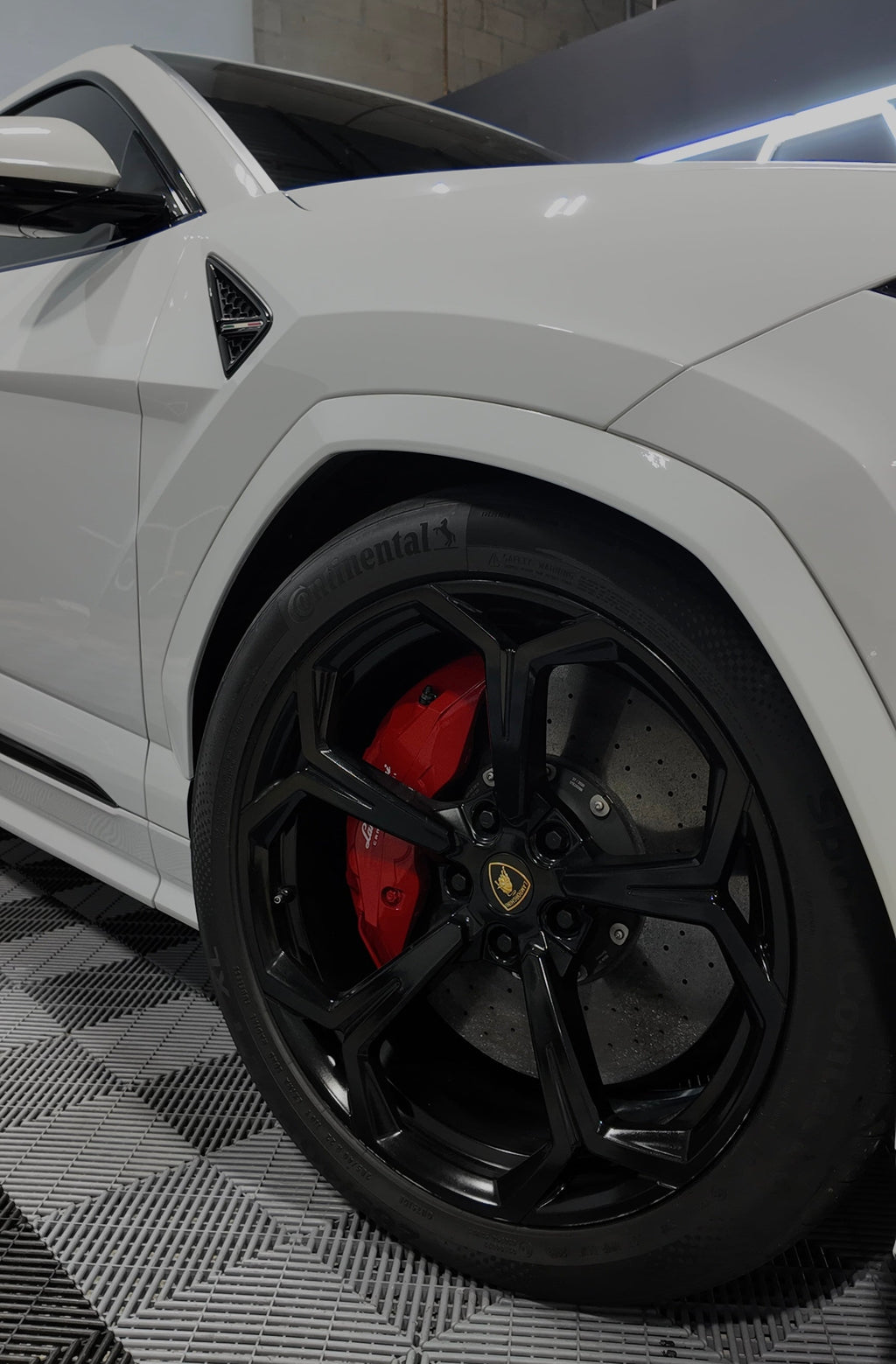 Panda Lamborghini Urus with Stars