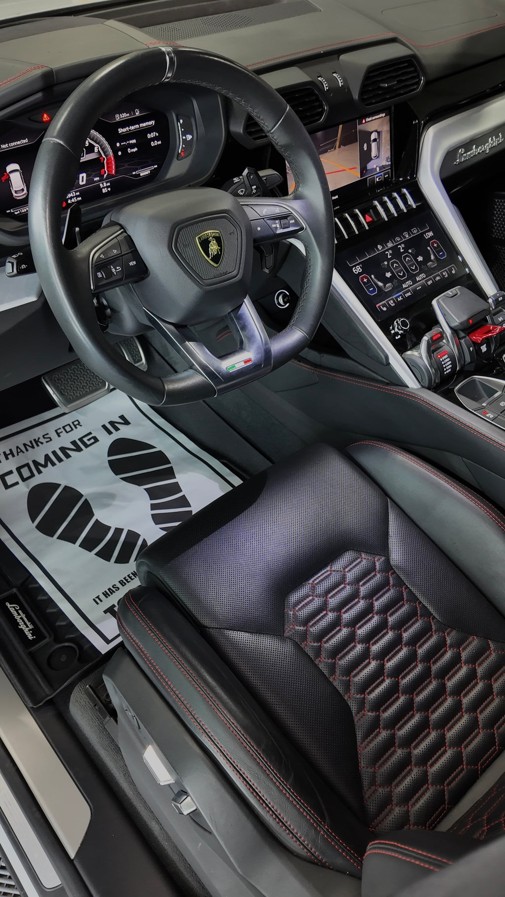 Panda Lamborghini Urus with Stars